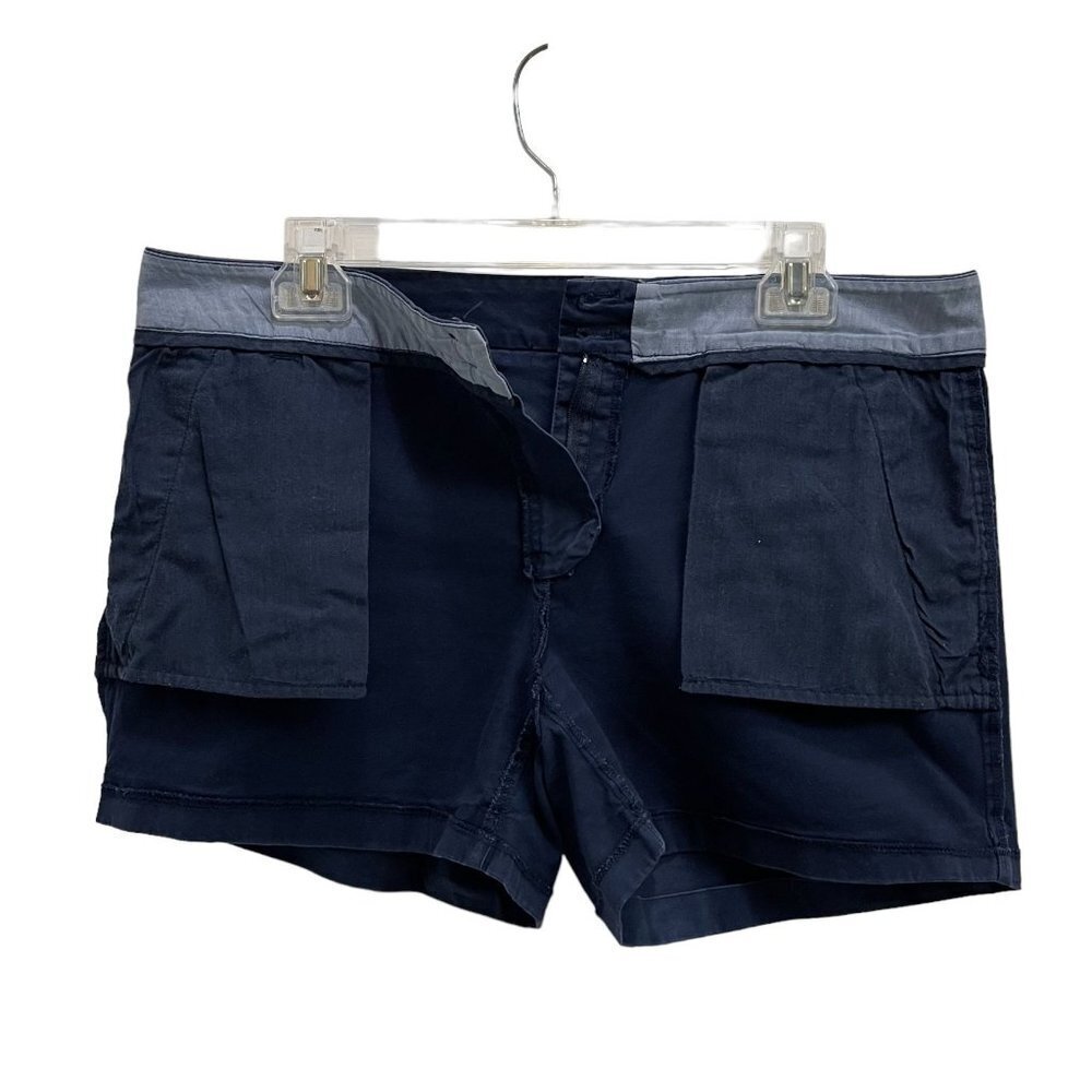 Nautica Women Chino Short Navy Blue Size 8 Summer - Picture 8 of 12
